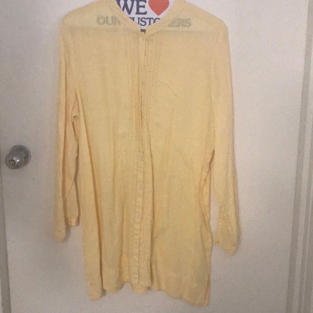 Yellow tunic